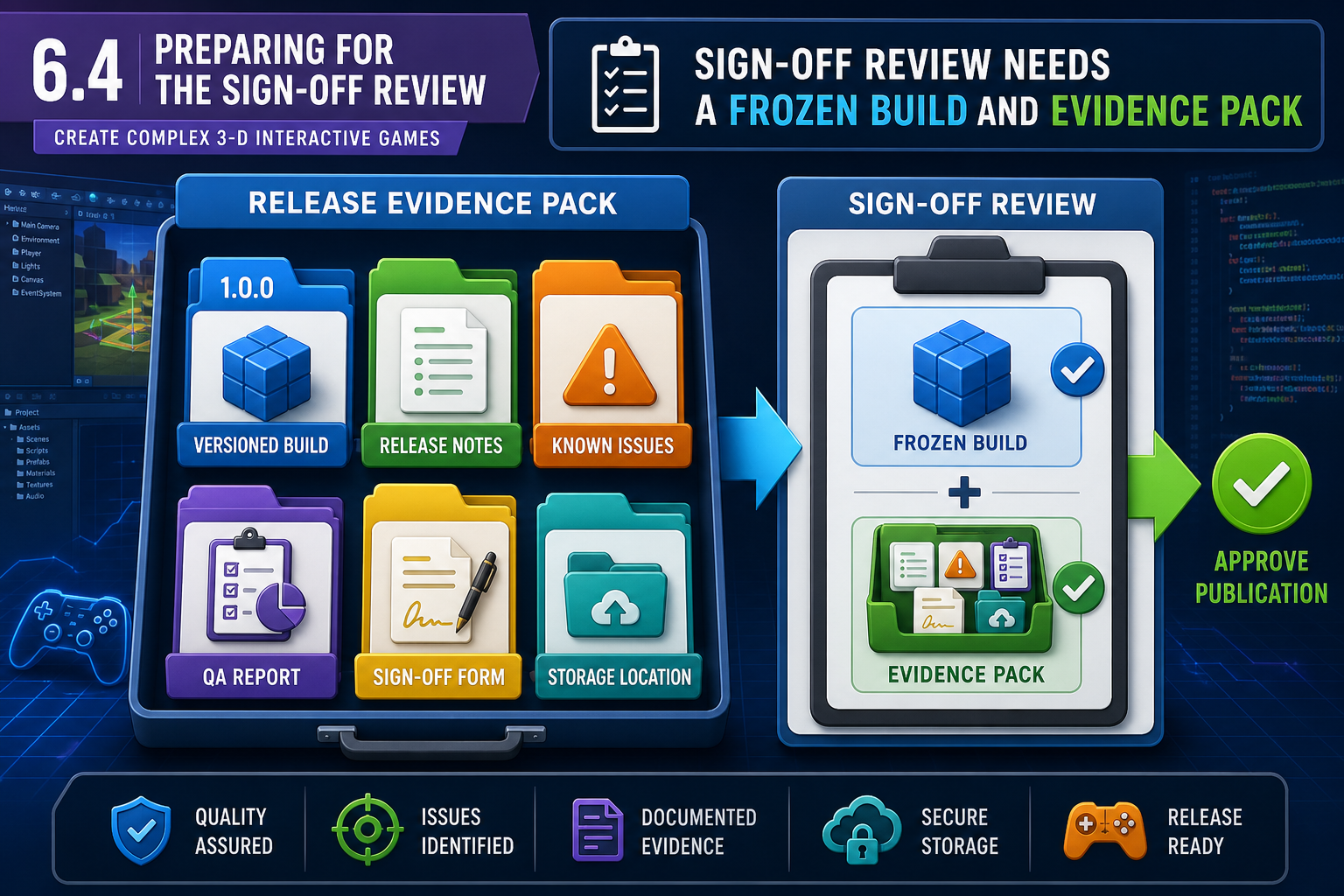 6.4 Preparing for the sign-off review